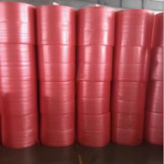 双层红色防静电气泡卷防震防摔汽泡纸 片快递打包泡泡膜