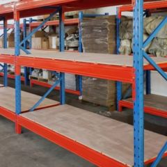 重型仓储货架定制加厚五金大型托盘仓储架单层承重1吨 多层架金属
